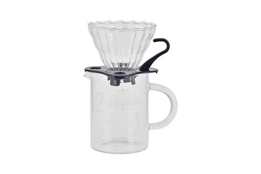 Γυάλινο Coffee Dripper Set Belogia cdg 402001 400ml