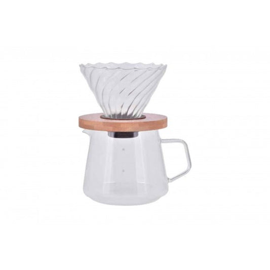 Coffee Dripper Set Glass 400ml - Belogia CDG 402